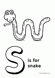 Letter s coloring pages for preschool. Coloring Rocks Letter A Coloring Pages Alphabet Coloring Pages Abc Coloring Pages