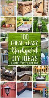 Spruce Up Your Backyard On A Budget With These Cheap And Easy Diy Backyard Ideas From Patio Ideas To Landsc Diy Backyard Patio Easy Backyard Diy Easy Backyard