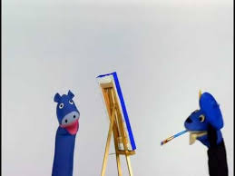 Baby Einstein World Of Colors Blue Hippo Painting World Of Color Baby Einstein Blue Color