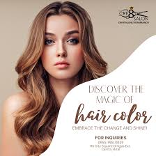 Last minute hair coloring service available