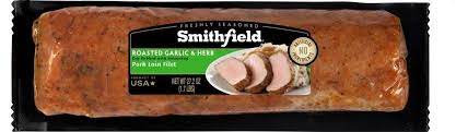 Safe internal temperature to eat a pork tenderloin. Amazon Com Smithfield Marinated Garlic Herb Pork Tenderloin Fillet Grocery Gourmet Food