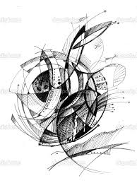 Abstract Black And White Pencil Drawings Apple Abstract Drawing Stock Photo 7235934 Abstract Sketches Abstract Pencil Drawings Abstract Drawings