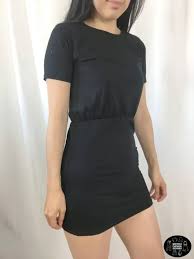 The dress features ruffles that cover the top of the shoulders and lines the sleeveless armholes. T Shirt To Dress 5 Diy T Shirt Dress Upcycle Projects Fashion Wanderer