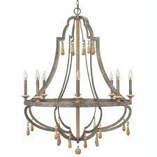 Large Bohemian Inspired Chandelier Shades Of Light Chandelier Ceiling Lights Fredrick Ramond Iron Chandeliers