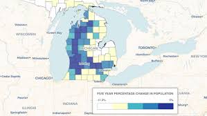 Wayne Washtenaw Lose Residents As State S Western Counties Grow
