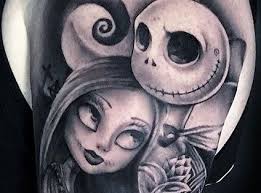 100+ Unique Jack and Sally Tattoos (The Nightmare Before Christmas)