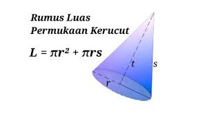 (π = 22/7) pertemuan 2 (kedua) (2 jam pelajaran/80 menit) 6. Rumus Luas Permukaan Kerucut Beserta Contoh Soalnya Cilacap Klik