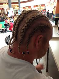 White Boy With Cornrows For Game Day Viking Hair Cornrows Men Cornrows For Boys