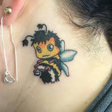 Small and cute bumble bee tattoo. 21 Bumble Bee Tattoo Designs Ideas Design Trends Premium Psd Vector Downloads