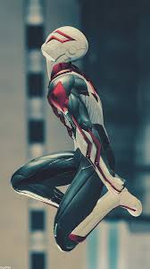 Iv suit with its distinct, glowing spider, was his suit of choice. Dp On Twitter Photo Mode Spider Man 2099 White Suit Tap To Enlarge Spidermanps4 Insomniacgames Marvel Sony