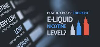 4 step guide how to choose e liquid nicotine level