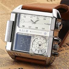 Evo S Chunky Men S Wristwatch Has Slick Looks With Its 12 Hour And 24 Hour Analog Displays And Small Lcd Mens Watches For Sale Watches For Men Amazing Watches
