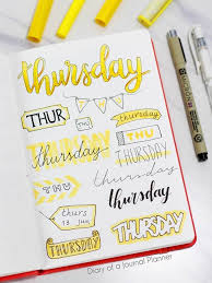 Easy Bullet Journal Headers Banners 15 Tutorials Anyone Can Follow Bullet Journal Headers And Banners Bullet Journal Headers Bullet Journal Writing