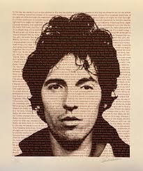 Bruce Springsteen original poster print