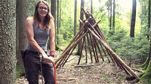 After a pathetic july of too much ipod playing, fighting, whining, and complaining, i decided it was time for a change. Building A Teepee In The Woods Part 1 Bushcraft Youtube