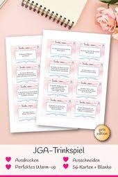 Darum macht doch einfach ein spiel draus und amüsiert euch über typische kommentare. Jga Trinkspiel Spiel Fur Den Junggesellinnenabschied Mit 56 Karten Blanko Als Pdf Zum Selbstausdruck Girls Edition Team Bride Event Wedding