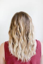 The shine with this hair is just beautiful. How To Get Effortless Beachy Waves Overnight Hello Glow
