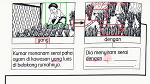 Ibu sedang mencantas reranting pokok bunga. Tahun 2 Bahasa Melayu Bina Ayat Majmuk Berdasarkan Gambar Buku Aktiviti M S 66 Youtube