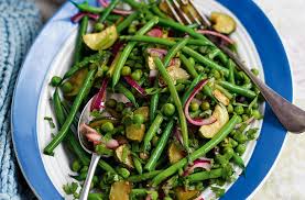 Green Bean Courgette And Pea Tumble Tesco Real Food Recipe Green Beans Tesco Real Food Vegetable Recipes