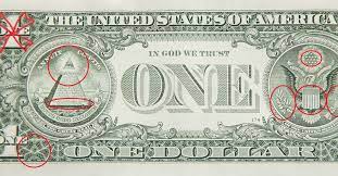 Do You Know What The Eye On The Back Of A Dollar Bill Really Means I Had No Idea One Dollar Bill Dollar Bill One Dollar