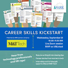 wise career skills kickstart with m&t tech