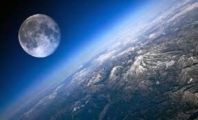 La Tierra Y La Luna Atmosfera Terrestre Viaje Espacial Planetas