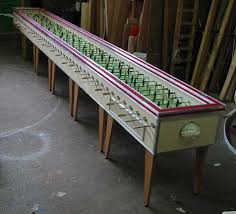 A Foosball Table That 22 People Play At One Time Foosball Table Foosball Table Football