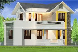 It is impossible not to notice this home because of the modern look that it has, coupled with the serene and clean layout. Excellent Modern Double Storey Home Design 4bhk Home Design