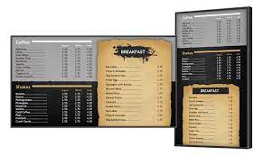 It communicates on your behalf and represents your store with every menu board or page. Digital Menu Boards For Cafe Coffee House