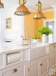 Our Dazzling Ideas Will Inspire You To Mix Metals In Your Own Kitchen Diy Kitchen Remodel Kitchen Remodel Kitchen Island Storage