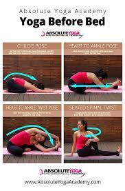 Yoga improves cognitive function and mood. Yoga To Do Before Going To Bed Educational Infographic Yoga Inspiration Yoga Anfanger Vinyasa Yoga