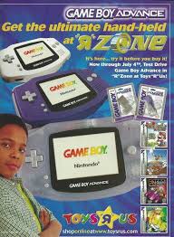 Jun 05, 2020 · with board games, card games, sports, solitaires and more, clubhouse games: Nintendo Gameboy Advance Toys R Us Ad Toys R Us Ad Nintendo Gameboy Advance Games