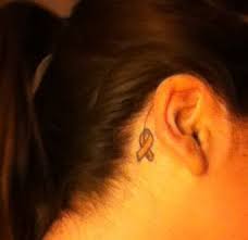Cancer ribbon tattoo by groveblonde on deviant. Pin On Places To Go And Explore