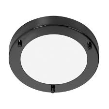 For the bathroom ceiling for example, you will need this with the bigger and brighter one. Rondo Mirror Black Flush Bathroom Ceiling Light Rondo 18 Mb Tiffany Lighting Direct