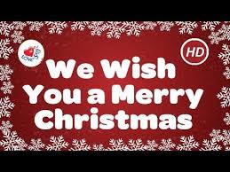 We Wish You A Merry Christmas W Lyrics Christmas Carols Songs Carol Songs Merry Christmas Song