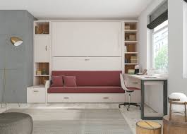 2 v�ritables couchages existe en 6 dimensions. Lit Superpose Escamotable Auto Portant Canape Synchronise Modele Ajaccio Double Couchage Independant Et Assise Confortables Magasin De Meubles Gain De Place Sur Mesure A Saint Cyr Sur Mer Chez Soi Design