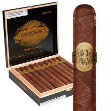 Sweet tobacco blends with woody aromas to form a perfect harmonious. Sancho Panza Double Maduro Escudero Thompson Cigar