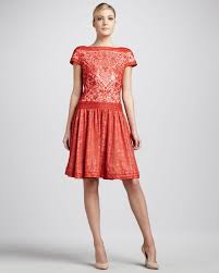 Tadashi Shoji Cap Sleeve Lace Cocktail Dress Cocktail Dress Lace Designer Cocktail Dress Cocktail Dresses With Sleeves