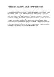 For example, the following could be an effective hook for an argumentative paper about the environmental impact of cattle farming How To Write A Perfect Research Paper Introduction