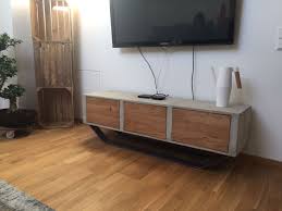 Tv Sideboard Beton Holz Schlafzimmer Inspiration Beton Design Moderne Schlafzimmerideen