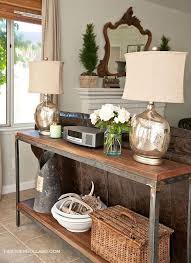 Projects Sofa Table Decor Wood Sofa Table Table Behind Couch