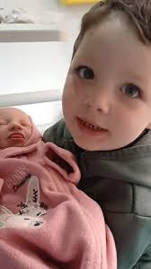 Alicia Morales Damon Meets Baby