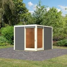 Grand choix de carport avec un toit plat, à assembler dans votre jardin, pour un ou deux véhicules. Abris De Jardin En Bois De 5 A 10 M Mon Abri De Jardin