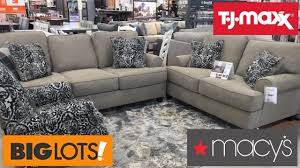 Operates stores in 45 states, the district of columbia, guam and puerto rico, as well as. Tj Maxx Big Lots Macy S Furniture Chairs Tables Home Decor Shop With Me Shopping Store Walk Through Youtube