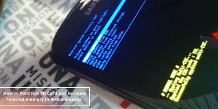 There is more than one partition on your sd card, but you can make use of space on the first partition. How To Partition Sd Card And Increase Internal Memory In Android Easily Devsjournal