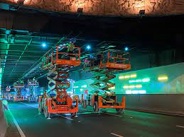 Lumitex Lights Up Melbourne S Eastlink Tunnels World Highways