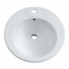 Vasque A Encastrer Prima 48cm Blanche Allia Vasque A Encastrer Vasque Habitat