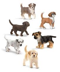Look At This Schleich Six Piece Puppy Figurine Set On Zulily Today Animal Figures Puppies Schleich