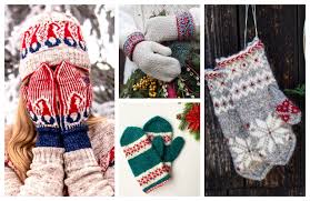 Discover free knitting patterns for socks, accessories, toys, hats, mittens, home décor and more. Christmas Mittens Free Knitting Patterns Knitting Pattern