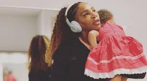 Williams shared a throwback photo of herself cradling the. Serena Williams Holding Her Daughter During Workout Shows She Is A Hands On Mom Parenting News The Indian Express